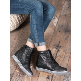 Sergio Leone Baskets noires le noir 1