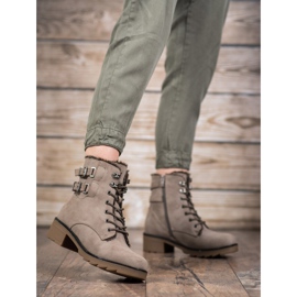 Sergio Leone Bottes chaudes à lacets brun 1 Sergio Leone Bottes chaudes à lacets brun 1