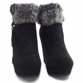 Bottines Compensées 58-385 Noir le noir 2