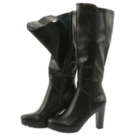 M.Daszyński Bottes sur le poteau Daszyński SA50 noir 5