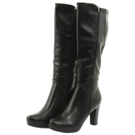 M.Daszyński Bottes sur le poteau Daszyński SA50 le noir 3