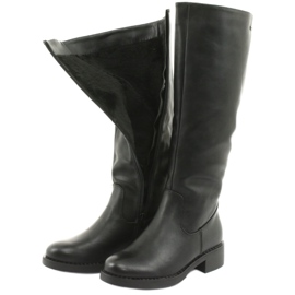 Bottes sur un fond épais Sergio Leone 280 le noir 5