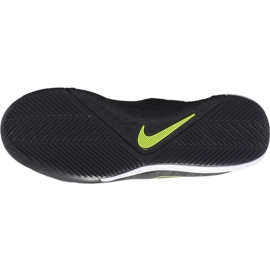 Nike Phantom Vsn Academy Df Ic Jr AO3290 007 chaussures de football noir noir 2