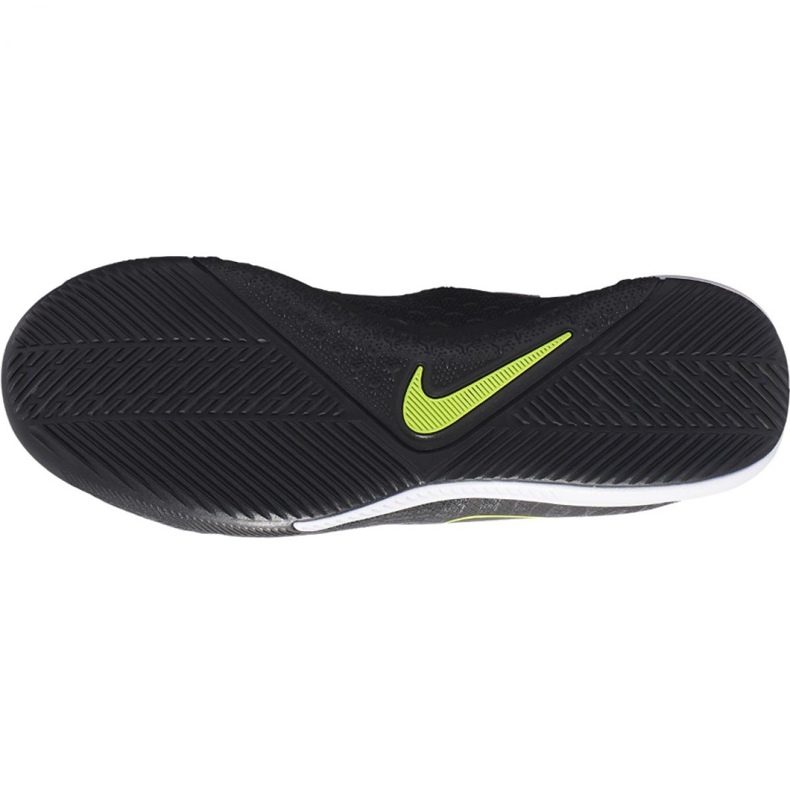 Nike Phantom Vsn Academy Df Ic Jr AO3290 007 chaussures de football noir noir 2