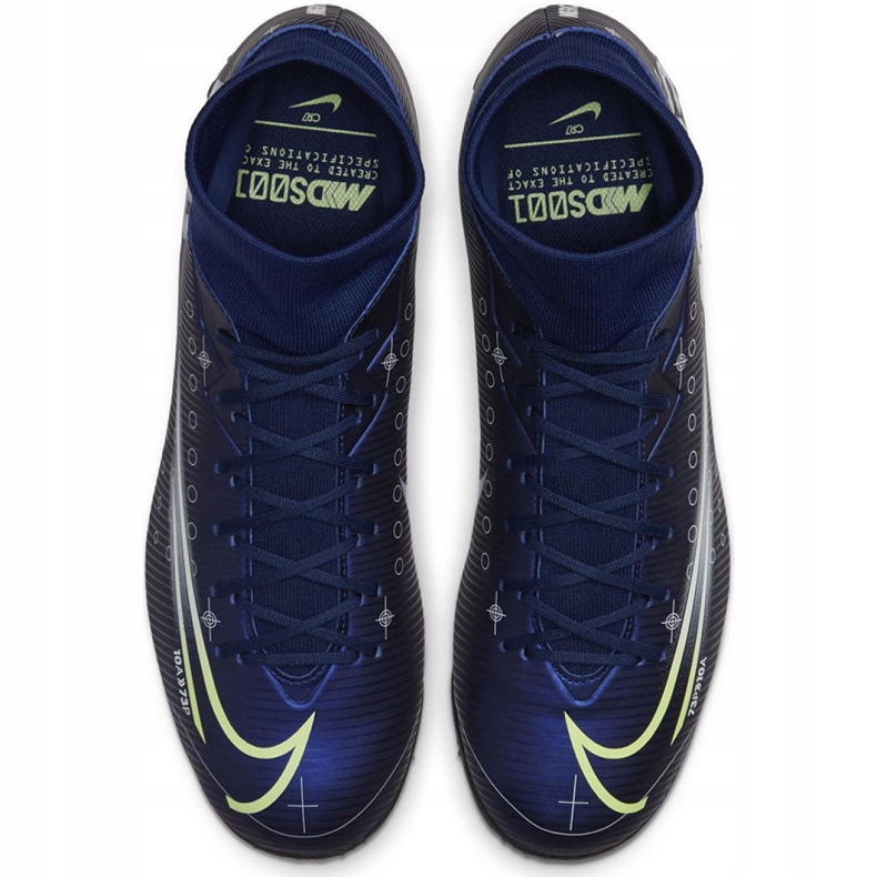Chaussure de football Nike Mercurial Superfly 7 Academy Mds Tf M BQ5435 401 bleu bleu marine 1
