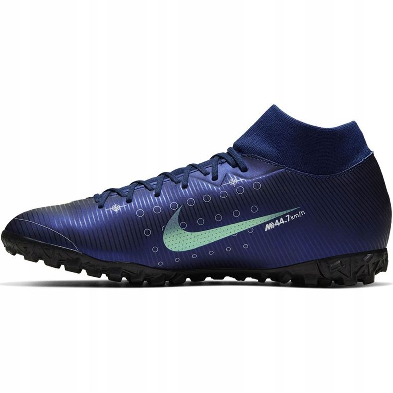 Chaussure de football Nike Mercurial Superfly 7 Academy Mds Tf M BQ5435 401 bleu bleu marine 2