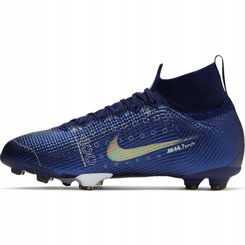Chaussure de football Nike Mercurial Superfly 7 Elite Mds Fg Jr BQ5420 401 bleu bleu 2