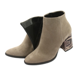 Bottes femme Kaniowski 3543 beige 5 Bottes femme Kaniowski 3543 beige 5