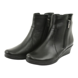 Bottes d'hiver sur le coin Angello 971 noir 3