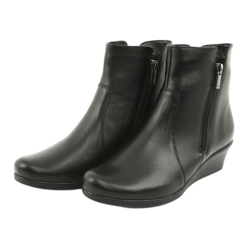 Bottes d'hiver sur le coin Angello 971 le noir 3 Bottes d'hiver sur le coin Angello 971 le noir 3
