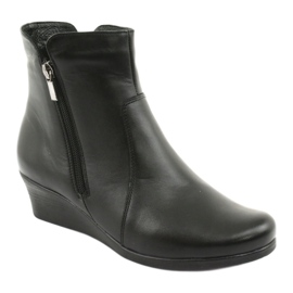 Bottes d'hiver sur le coin Angello 971 le noir 1 Bottes d'hiver sur le coin Angello 971 le noir 1