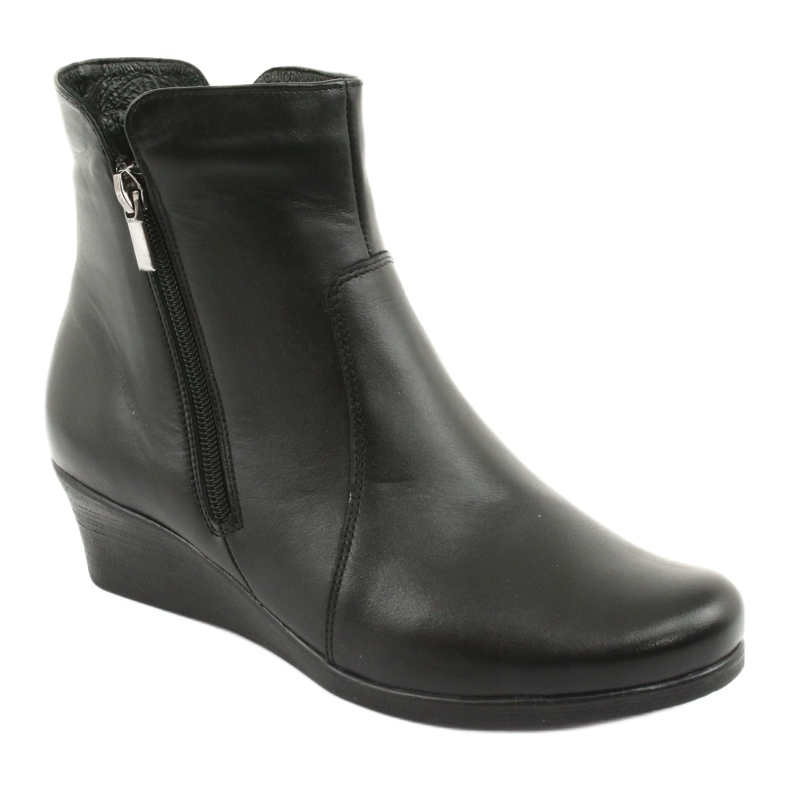 Bottes d'hiver sur le coin Angello 971 le noir 1 Bottes d'hiver sur le coin Angello 971 le noir 1