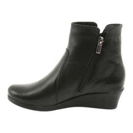 Bottes d'hiver sur le coin Angello 971 noir 2