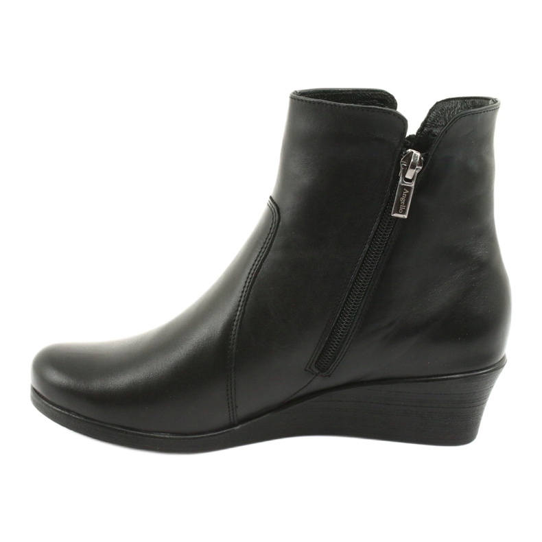 Bottes d'hiver sur le coin Angello 971 noir 2