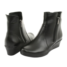 Bottes d'hiver sur le coin Angello 971 noir 4