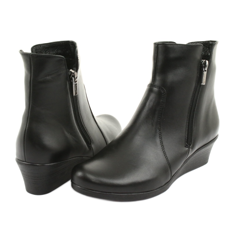 Bottes d'hiver sur le coin Angello 971 noir 4