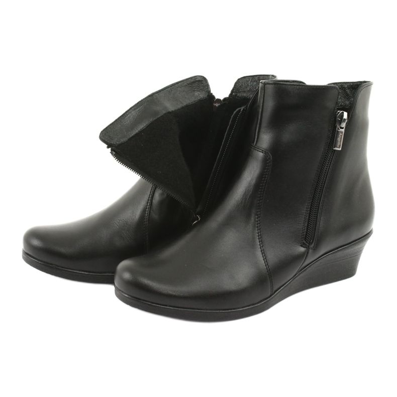 Bottes d'hiver sur le coin Angello 971 le noir 5 Bottes d'hiver sur le coin Angello 971 le noir 5