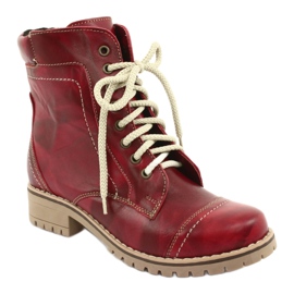 Bottes isolées avec un curseur Naszbut 845 rouge 1