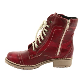 Bottes isolées avec un curseur Naszbut 845 rouge 2