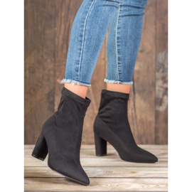 Filippo Bottines à enfiler élégantes noir 1