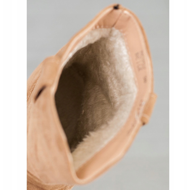 Seastar Bottines plates beiges 2