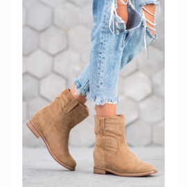 Seastar Bottines plates beiges 5