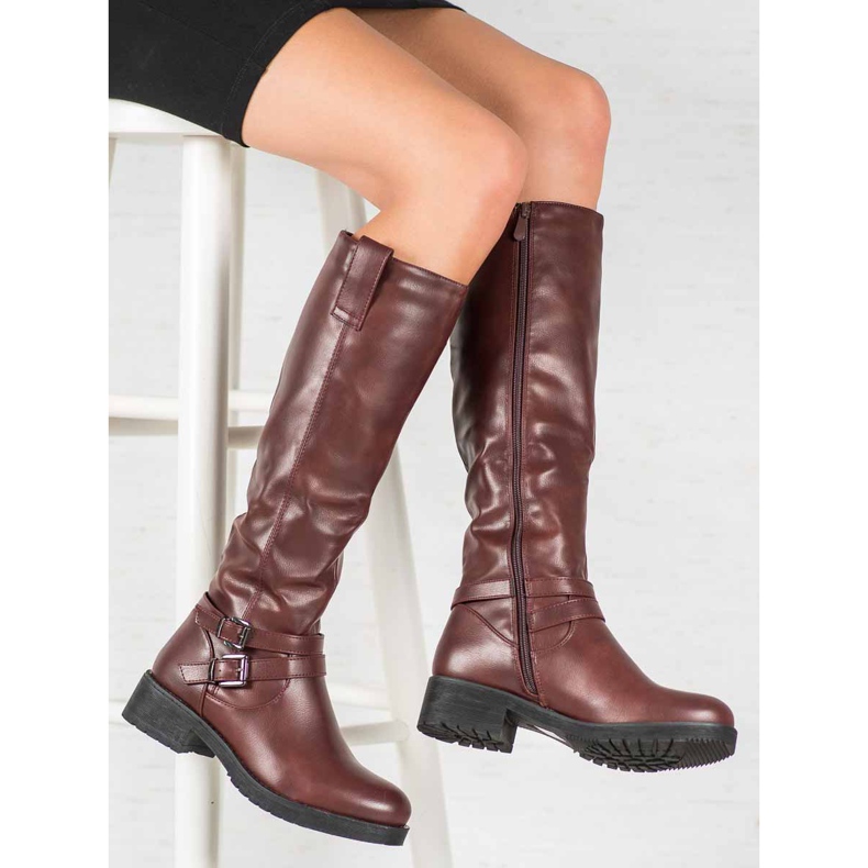 Super Me Bottes chaudes rouge 1