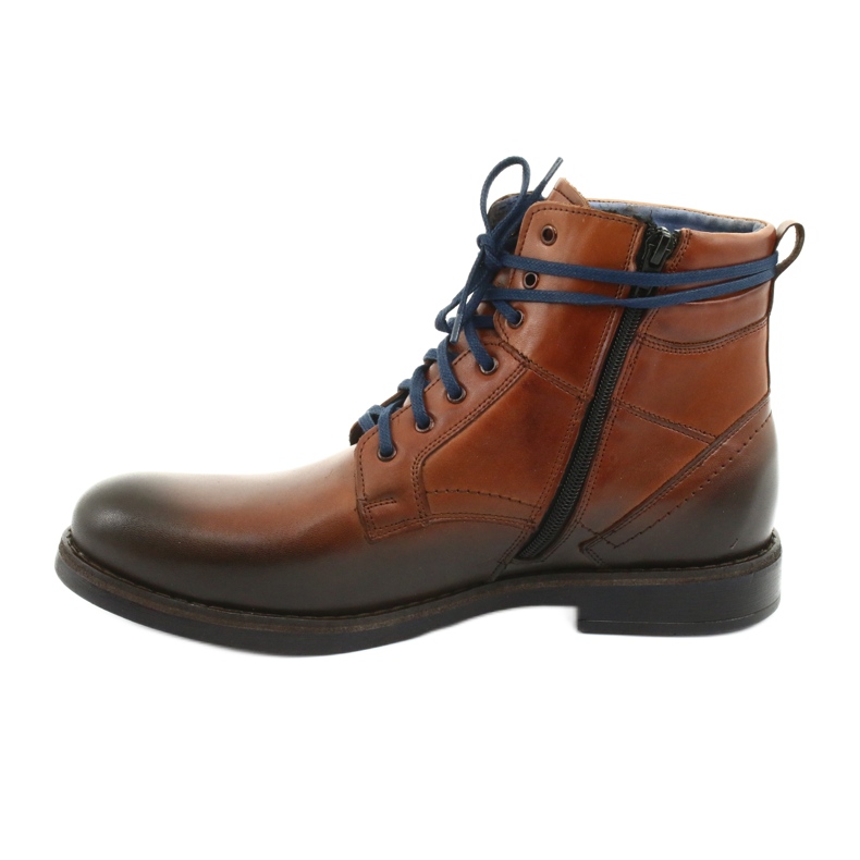 Bottines zippées Nikopol 700 marron brun 2