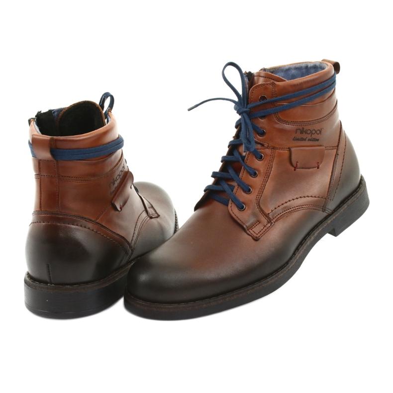 Bottines zippées Nikopol 700 marron brun 4