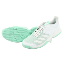 Chaussures Adidas Ligra 6 W BC1035 blanche vert 5