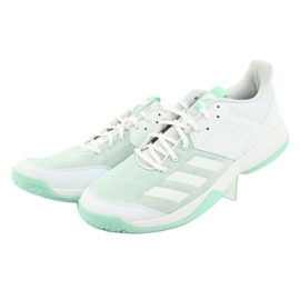 Chaussures Adidas Ligra 6 W BC1035 blanc vert 3
