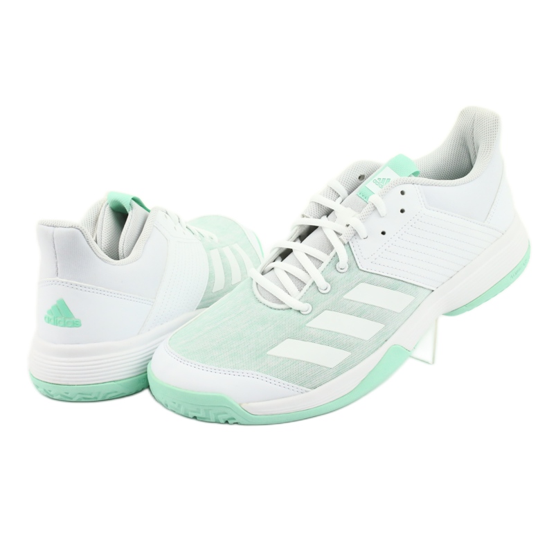 Chaussures Adidas Ligra 6 W BC1035 blanche vert 4