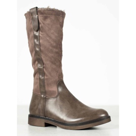 Super Mode Bottes classiques brun 4