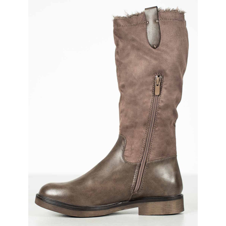 Super Mode Bottes classiques brun 1