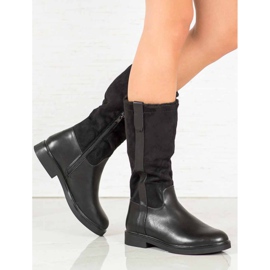 Super Mode Bottes classiques le noir 3