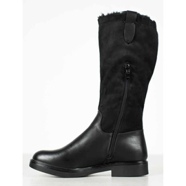Super Mode Bottes classiques le noir 2