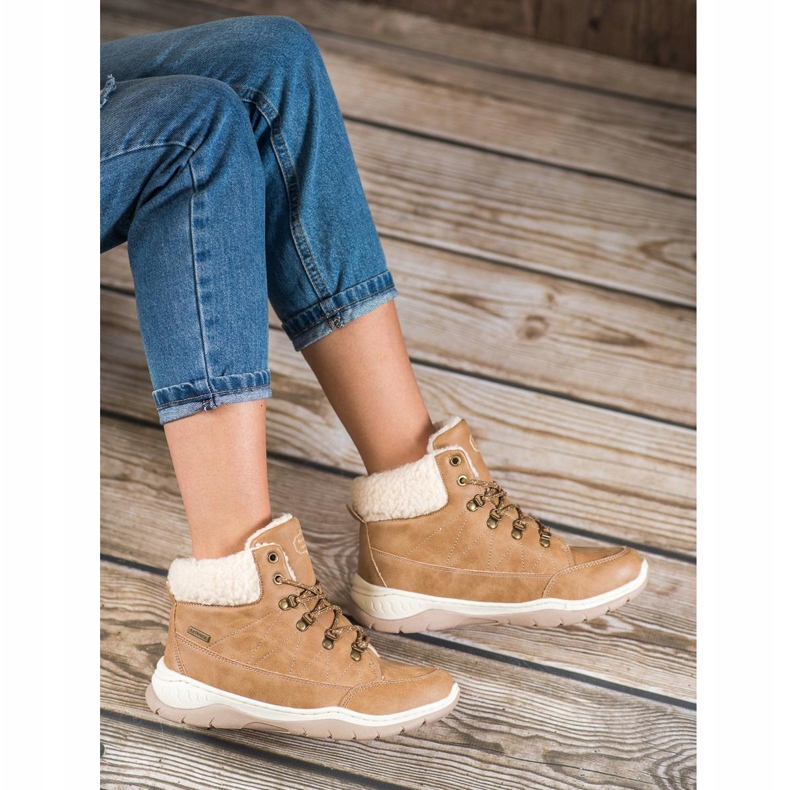 Arrigo Bello Bottes d'hiver chaudes beige 2