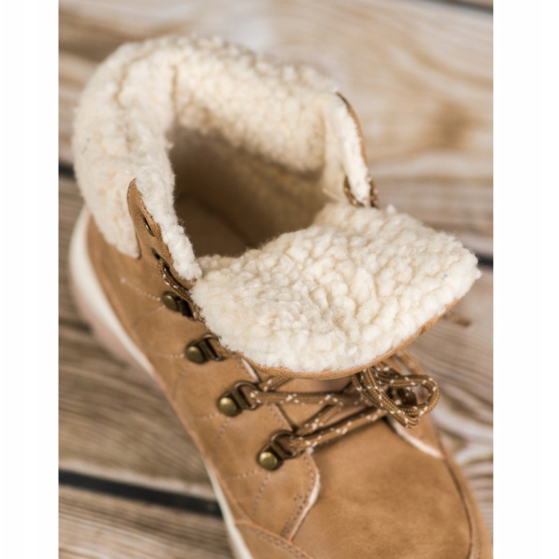 Arrigo Bello Bottes d'hiver chaudes beige 1