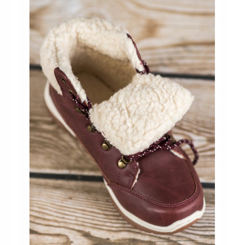 Arrigo Bello Bottes d'hiver chaudes rouge 1