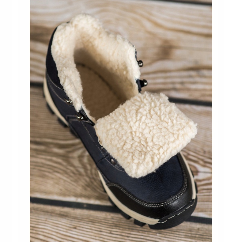 Arrigo Bello Bottes d'hiver à lacets bleu 1 Arrigo Bello Bottes d'hiver à lacets bleu 1