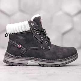 Arrigo Bello Trappeurs à la mode noir 2