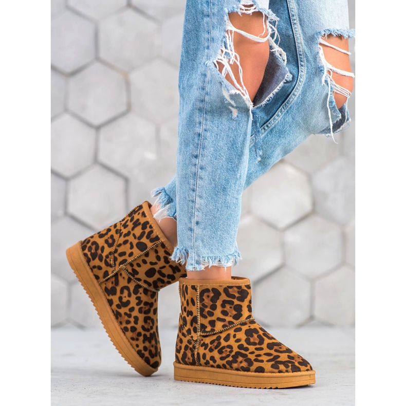 SDS Mukluki de chameau tacheté brun 1