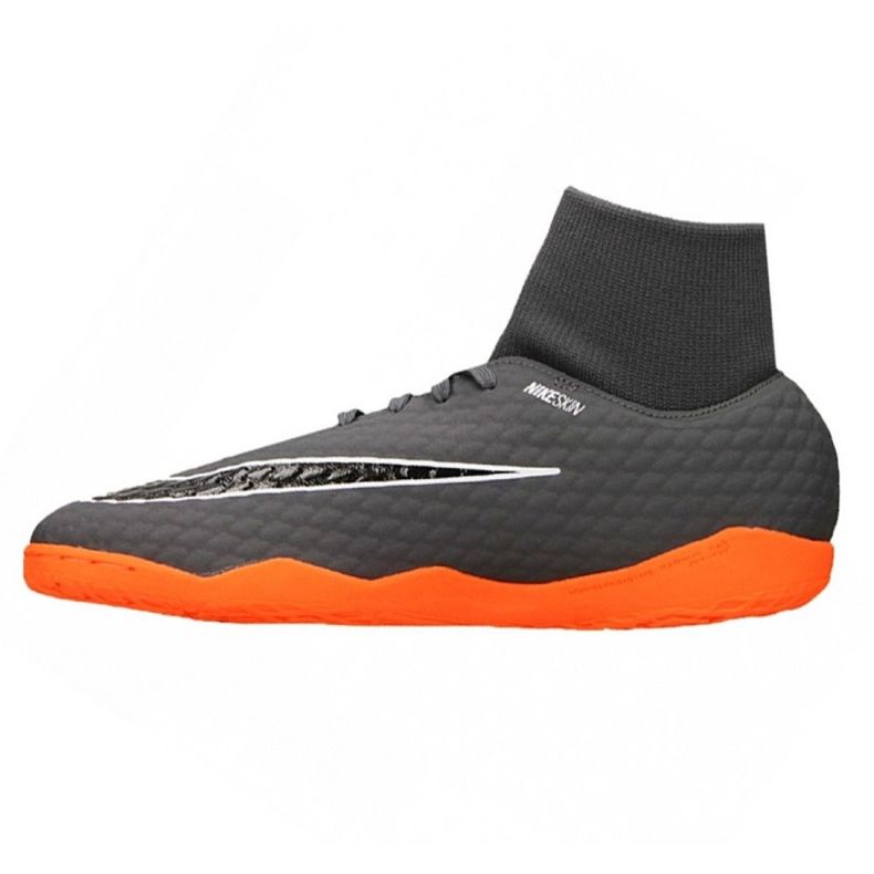 Nike Hypervenom PhantomX 3 Academy Df Ic M AH7274-081 chaussures de football gris gris 1