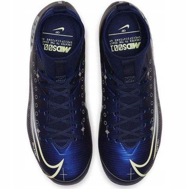 Chaussure de football Nike Mercurial Superfly 7 Academy Mds FG / MG Jr BQ5409 401 bleu marin bleu marin 2