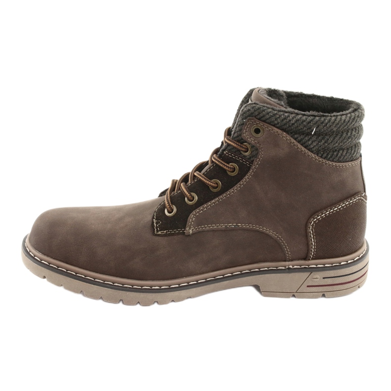 Boots homme American club RH35 marron brun 2