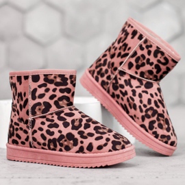 SDS Mukluki rose à pois 1 SDS Mukluki rose à pois 1