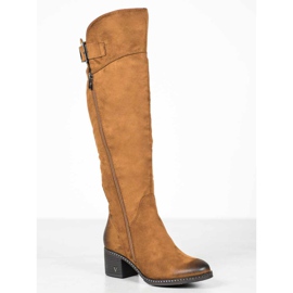 Bottines VINCEZA camel brun 5
