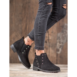 SHELOVET Bottes à clous le noir vert 4