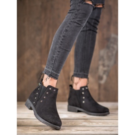 SHELOVET Bottes à clous le noir vert 5