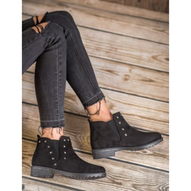SHELOVET Bottes à clous le noir vert 6
